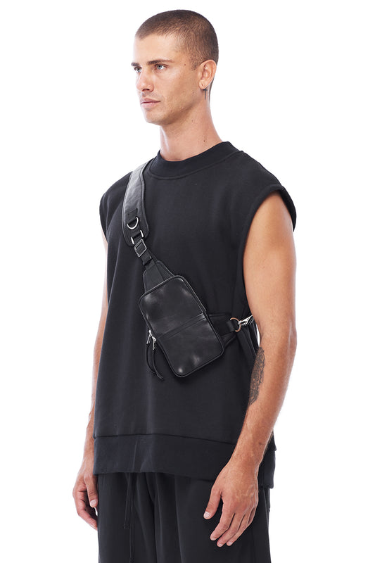 Jonny Cota X Salvage City | Leather Crossbody Bag