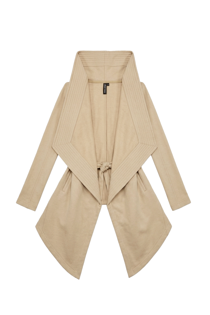 JONNY COTA womens-outerwear Jonny Cota X Salvage City | Royal Hoodie Sand
