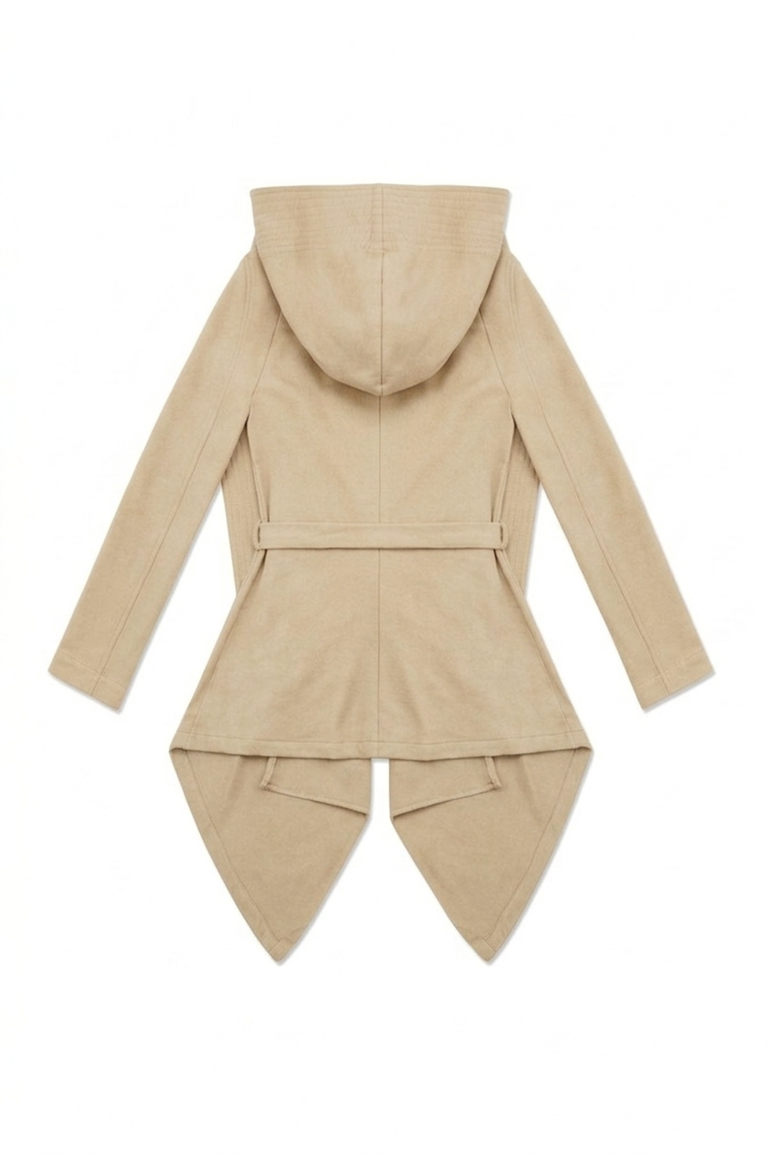 JONNY COTA womens-outerwear Jonny Cota X Salvage City | Royal Hoodie Sand